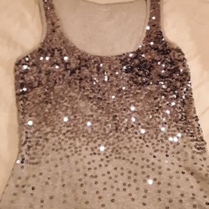 🔥Express Sexy Basic Sequin Tank🔥